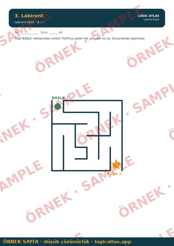 Maze Explorer — low-resolution watermarked preview
