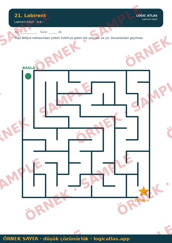 Maze Explorer — low-resolution watermarked preview